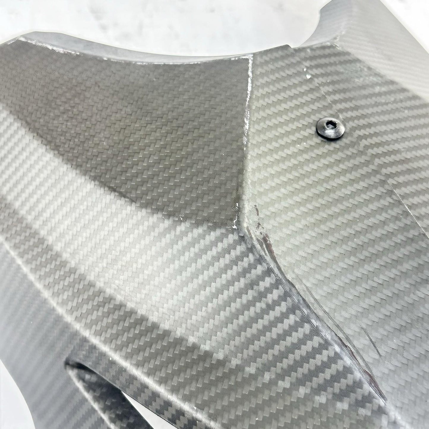 2021 - 2026 APRILIA RS 660 EXHAUST HEAT SHIELD COVER GUARD BLACK CARBON FIBER