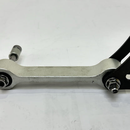 2013 - 2017 TRIUMPH DAYTONA 675R DOG BONE REAR SHOCK LINKAGE BACK SILVER LINK
