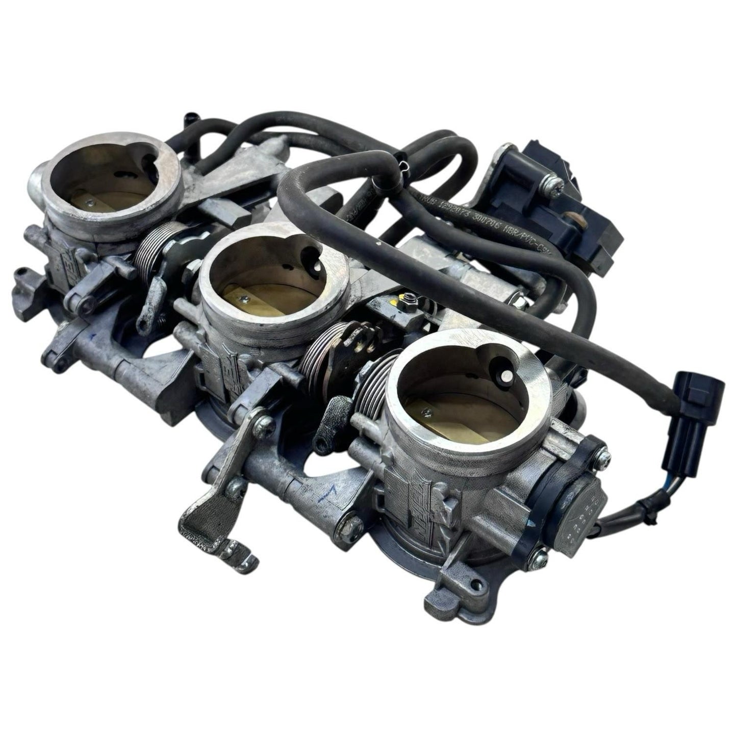 2006 - 2008 TRIUMPH DAYTONA 675 THROTTLE BODIES BODY FUEL INJECTOR DELIVERY OEM