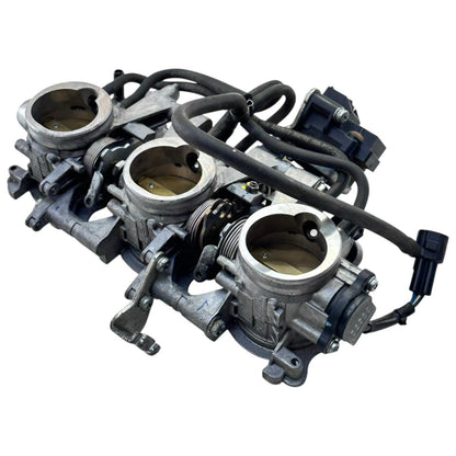 2006 - 2008 TRIUMPH DAYTONA 675 THROTTLE BODIES BODY FUEL INJECTOR DELIVERY OEM