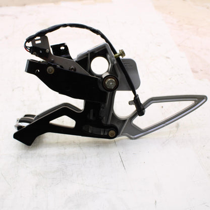 2008 2009 CAN-AM SPYDER GS LEFT REARSET BRAKE PEDAL FOOT PEG BRACKET SILVER