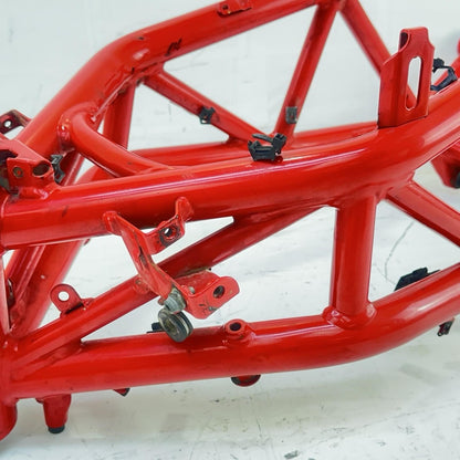 2016 - 2018 DUCATI HYPERMOTARD 939 MAIN FRAME BODY CHASSIS RED STOCK