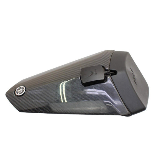 2015 - 2019 YAMAHA YZF R1M CCU GPS TIMER DATA LOGGER CARBON COWL REAR SECTION