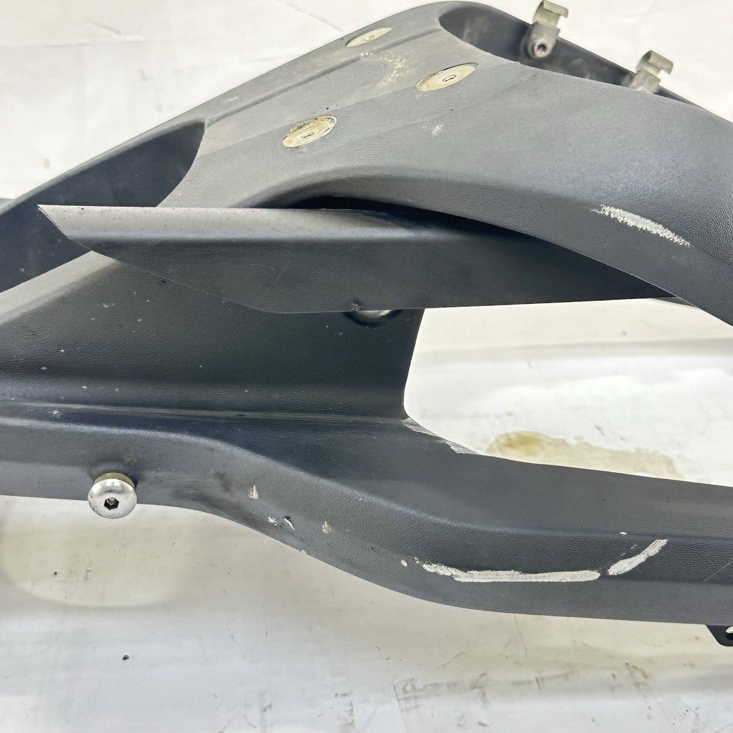 2013 - 2017 TRIUMPH DAYTONA 675R SWINGARM REAR SHOCK BACK WHEEL FRAME BLACK