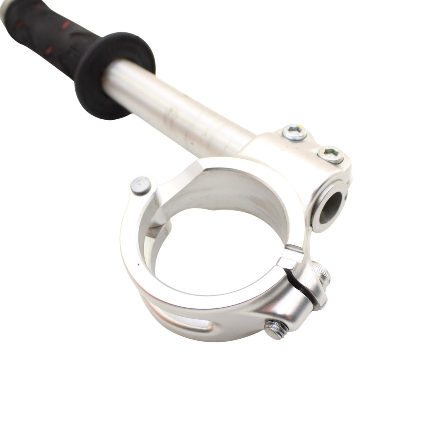 2020 - 2024 DUCATI PANIGALE V2 LEFT CLIP ON HANDLEBAR BAR END SILVER