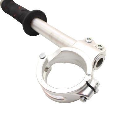 2020 - 2024 DUCATI PANIGALE V2 LEFT CLIP ON HANDLEBAR BAR END SILVER