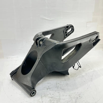 2009 - 2011 YAMAHA YZF R1 SWINGARM REAR SHOCK BACK WHEEL FRAME BLACK STOCK