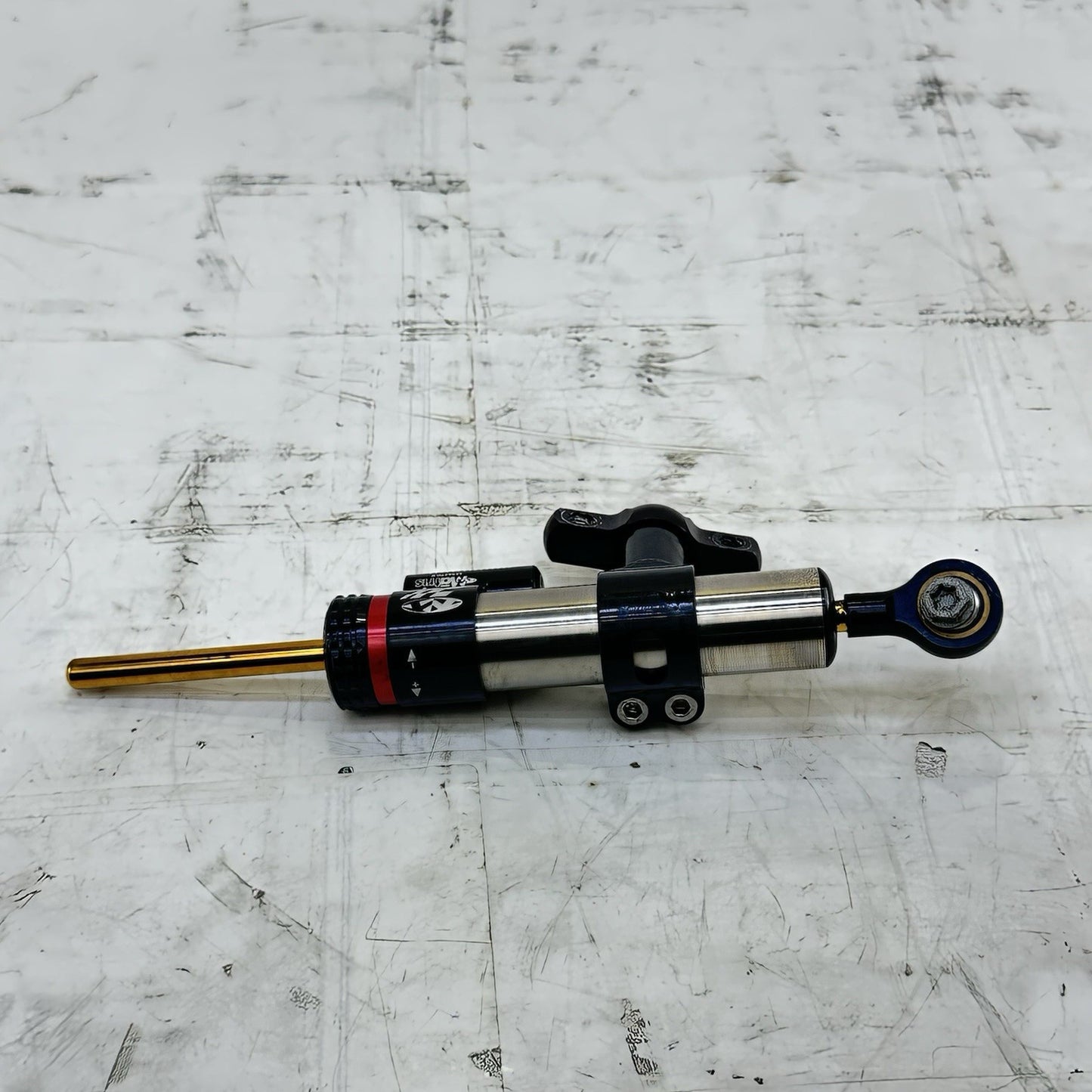 2017 - 2019 KTM 1290 SUPER DUKE GT STEERING STABILIZER DAMPER BOLTS MATRIS