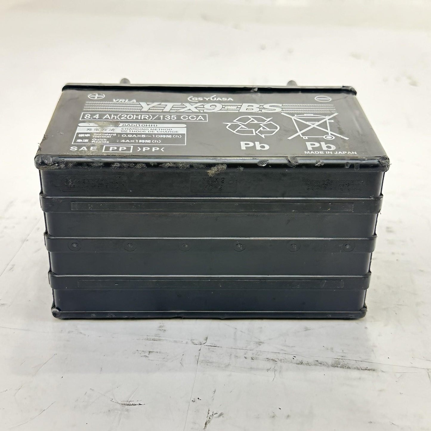 2024 - 2026 KAWASAKI NINJA ZX6R BATTERY YTX9-BS 8.4 Ah 135 CCA YUASA