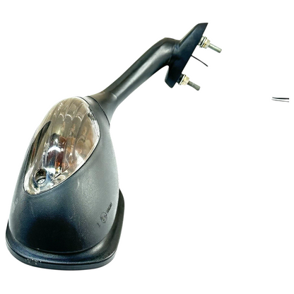 2007 2008 SUZUKI GSXR 1000 REAR VIEW MIRRORS SET PAIR TURN SIGNAL BLACK