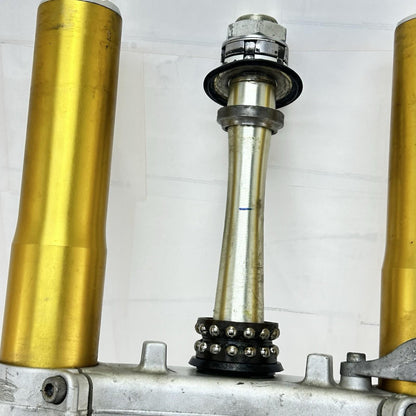 2009 - 2014 YAMAHA YZF R1 FRONT FORKS LOWER TRIPLE TREE SUSPENSION OHLINS TTX