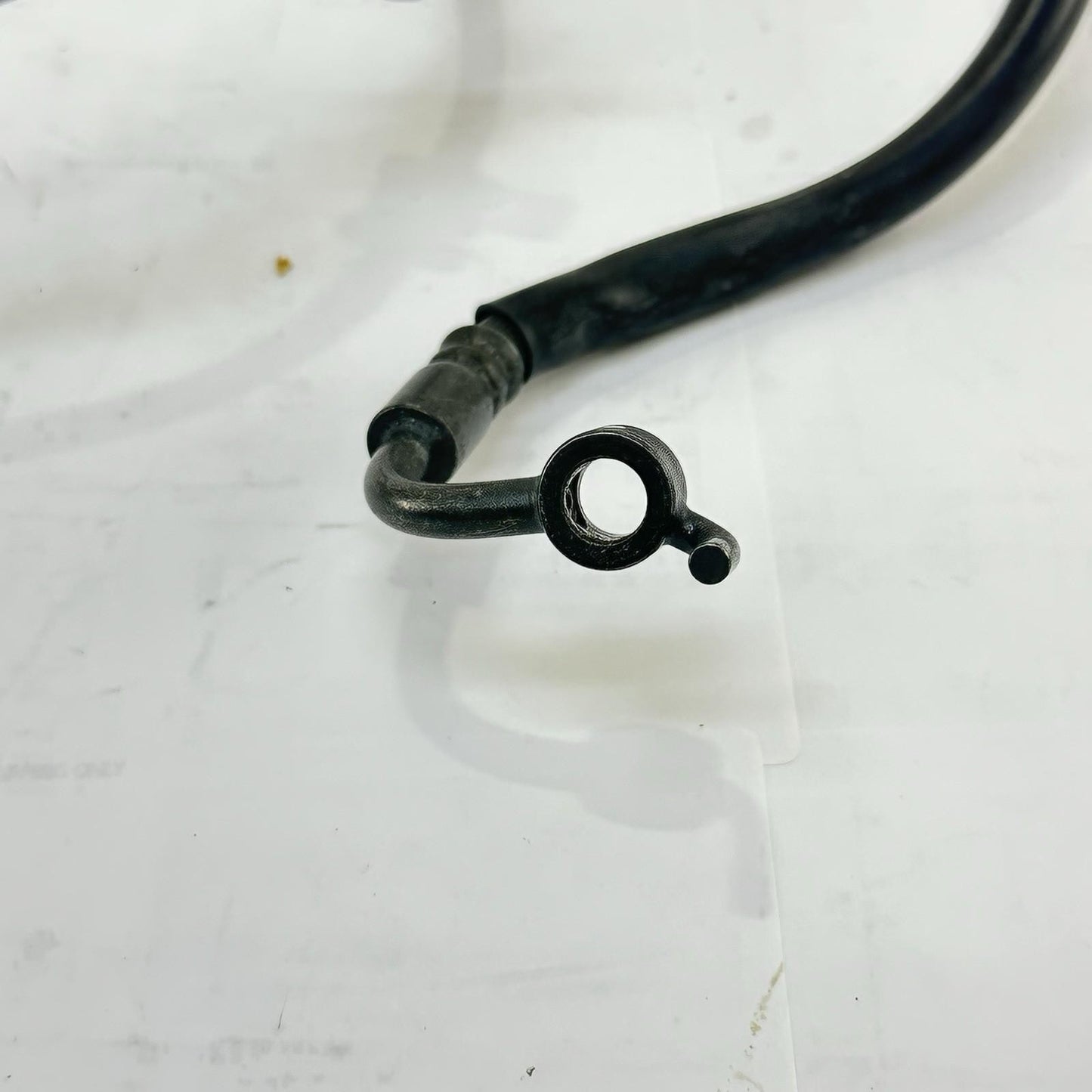 2007 - 2012 HONDA CBR600RR FRONT REAR BRAKE LINES CALIPER HOSES SET BLACK STOCK