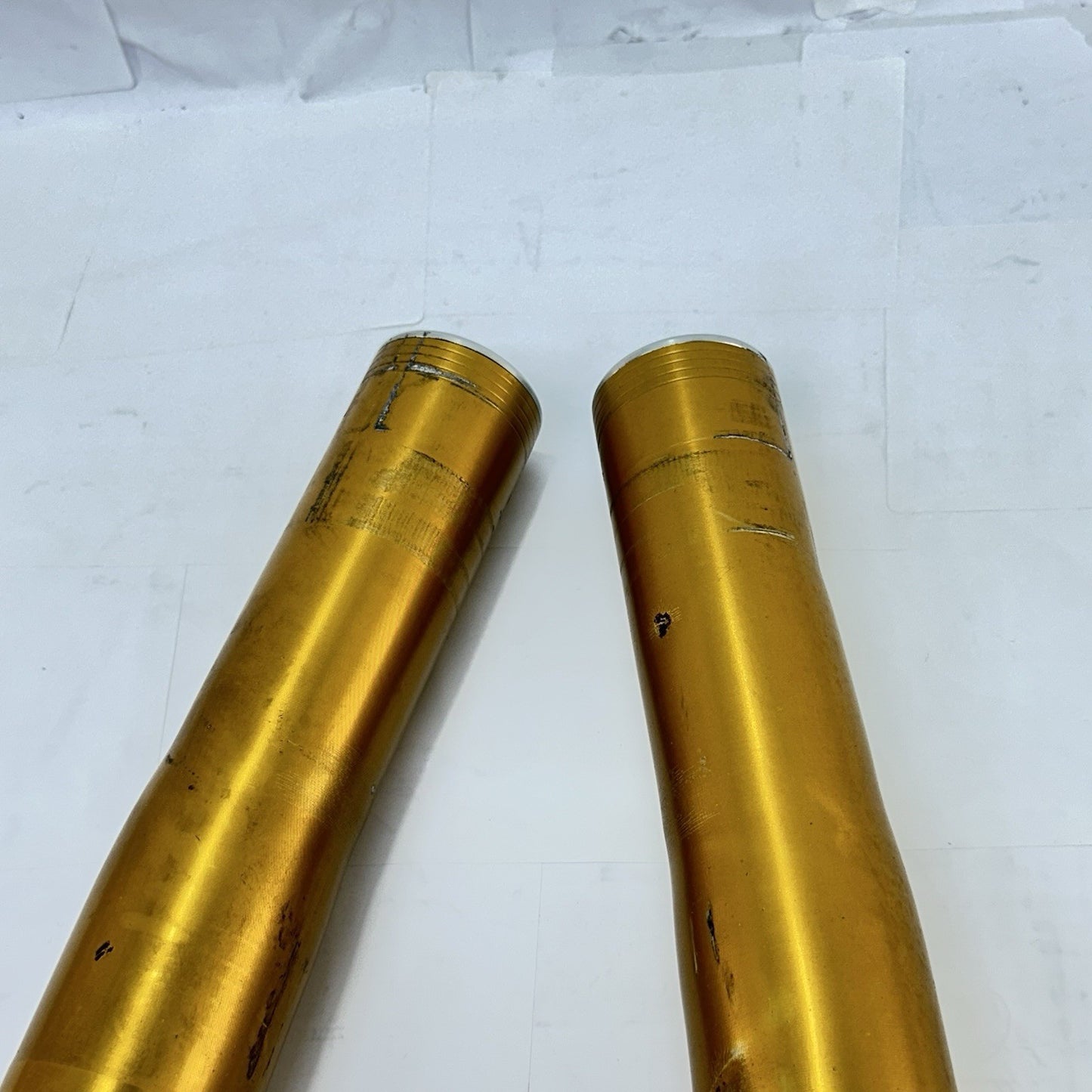 2013 - 2017 TRIUMPH DAYTONA 675R FRONT FORKS LEGS SUSPENSION OHLINS *FOR PARTS*