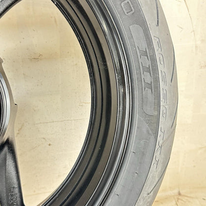 2011 - 2022 SUZUKI GSXR 600 GSXR 750 REAR WHEEL BACK RIM TIRE RUBBER BLACK OEM