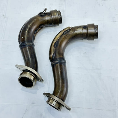 2021 - 2026 APRILIA RSV4 EXHAUST CATALYTIC MID PIPES CAT SET STOCK