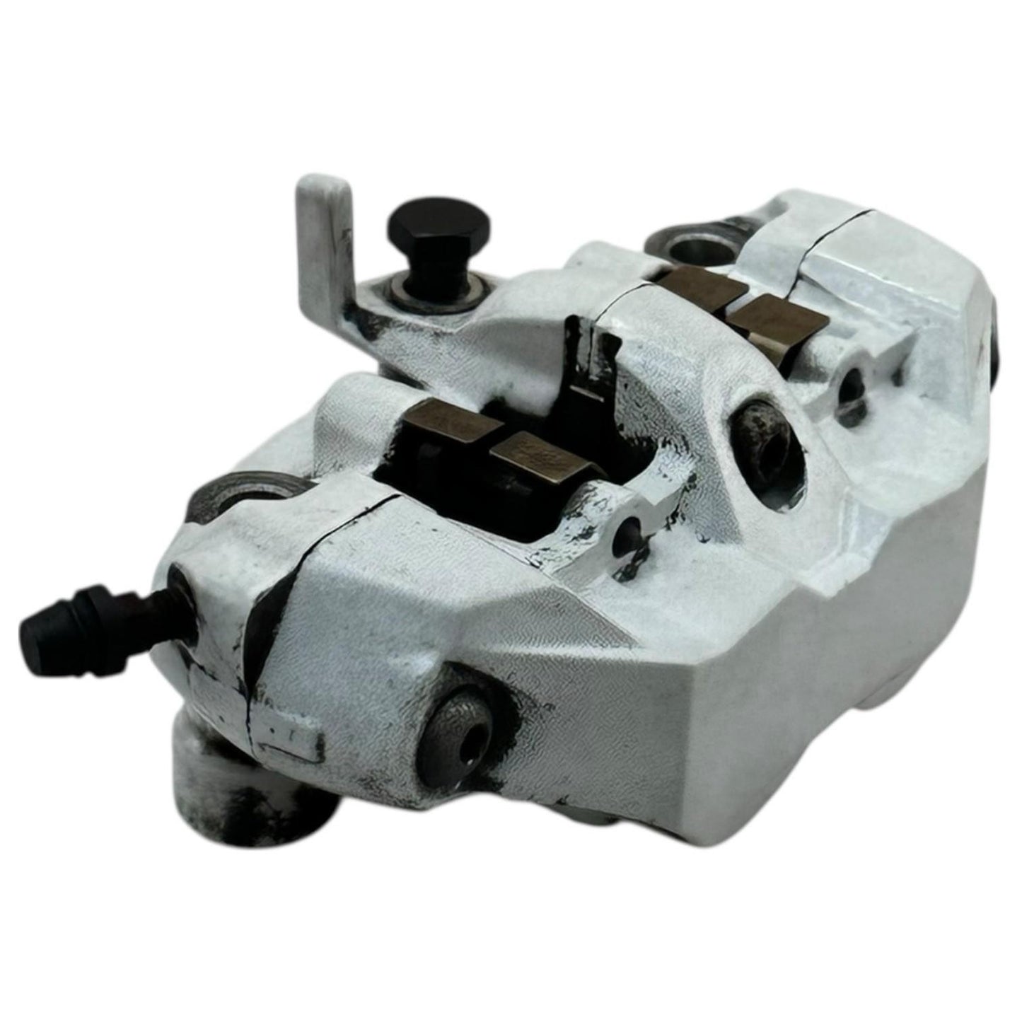 2007 2008 SUZUKI GSXR 1000 FRONT BRAKE CALIPERS LEFT RIGHT SET PAIR WHITE TOKICO