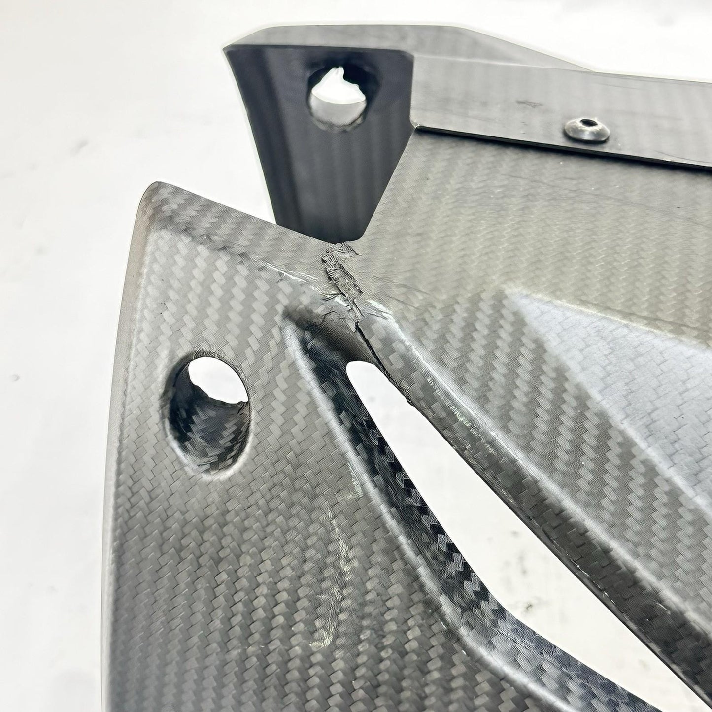 2021 - 2026 APRILIA RS 660 EXHAUST HEAT SHIELD COVER GUARD BLACK CARBON FIBER