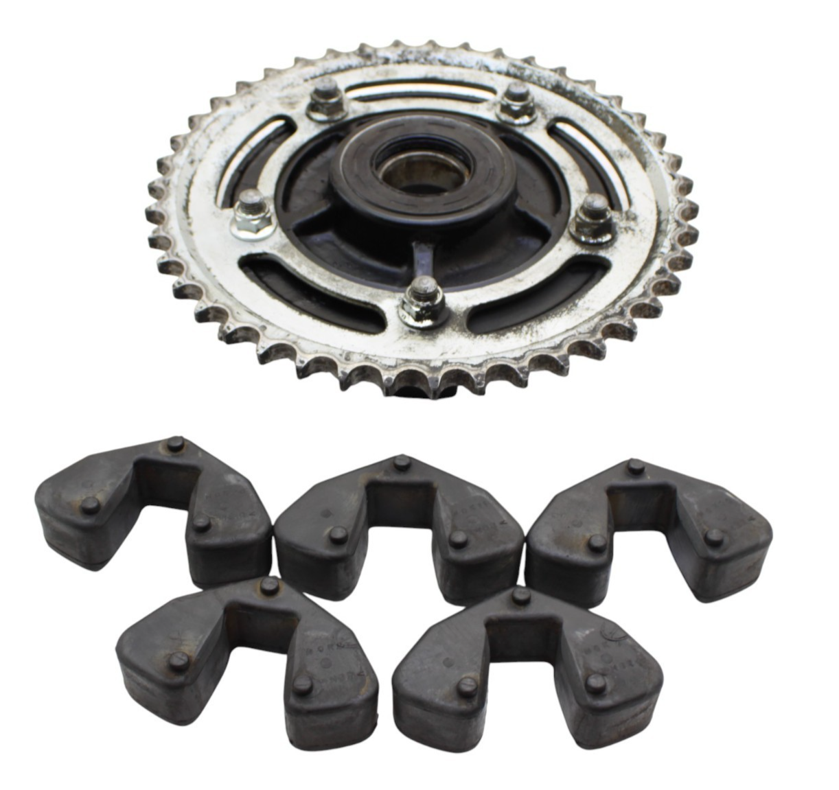 2007 2008 SUZUKI GSXR 1000 REAR SPROCKET REAR WHEEL HUB CUSHION STRAIGHT