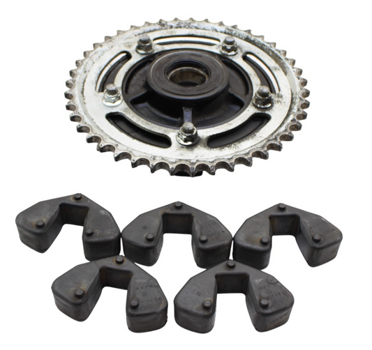 2007 2008 SUZUKI GSXR 1000 REAR SPROCKET REAR WHEEL HUB CUSHION STRAIGHT