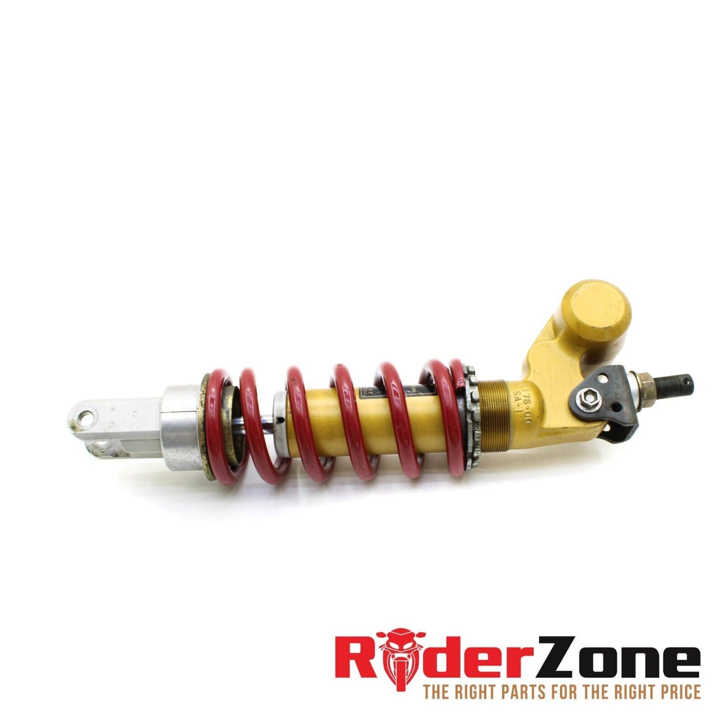 2005 2006 KAWASAKI NINJA ZX6R REAR SHOCK BACK ABSORBER SUSPENSION RED SPRING OEM