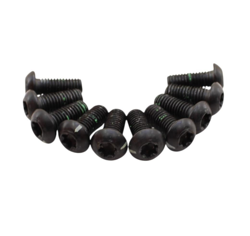 2020 - 2024 DUCATI PANIGALE V2 FRONT BRAKE ROTOR BOLTS SET BLACK STOCK