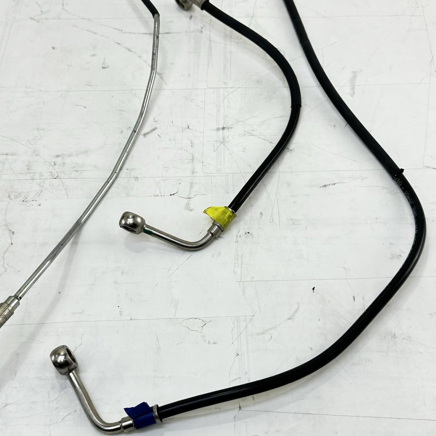 2021 - 2024 APRILIA TUONO V4 1100 ABS BRAKE LINES FRONT REAR HOSES SET STOCK
