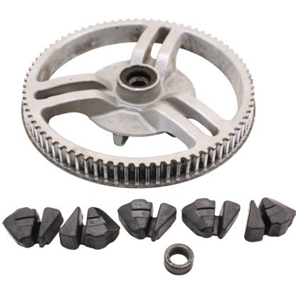 2008 - 2012 CAN AM SPYDER 990 REAR SPROCKET DRIVE BELT PULLEY CUSHIONS SILVER