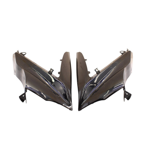 2007 2008 SUZUKI GSXR 1000 UPPER NOSE FAIRING FRONT COWL SHROUD SET BLACK