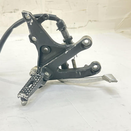 2007 - 2012 HONDA CBR600RR REAR SET LEFT RIGHT BRAKE FOOT PEDAL PEGS LEG REST