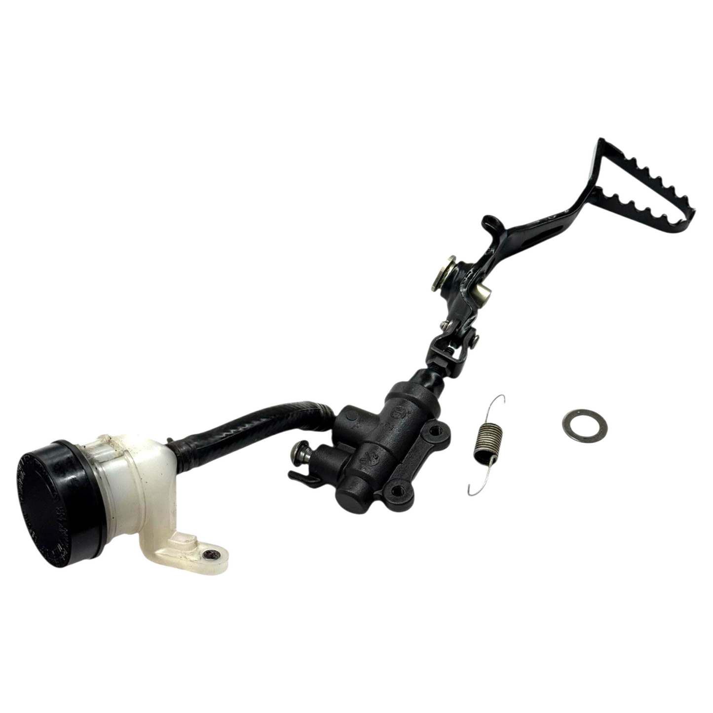 2018 - 2020 BMW R1250GS REAR BRAKE MASTER CYLINDER BRAKE PEDAL REAR BLACK STOCK