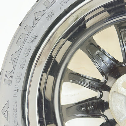 2016 CAN-AM SPYDER RT FRONT WHEEL RIM TIRE RUBBER SILVER CHROME STOCK