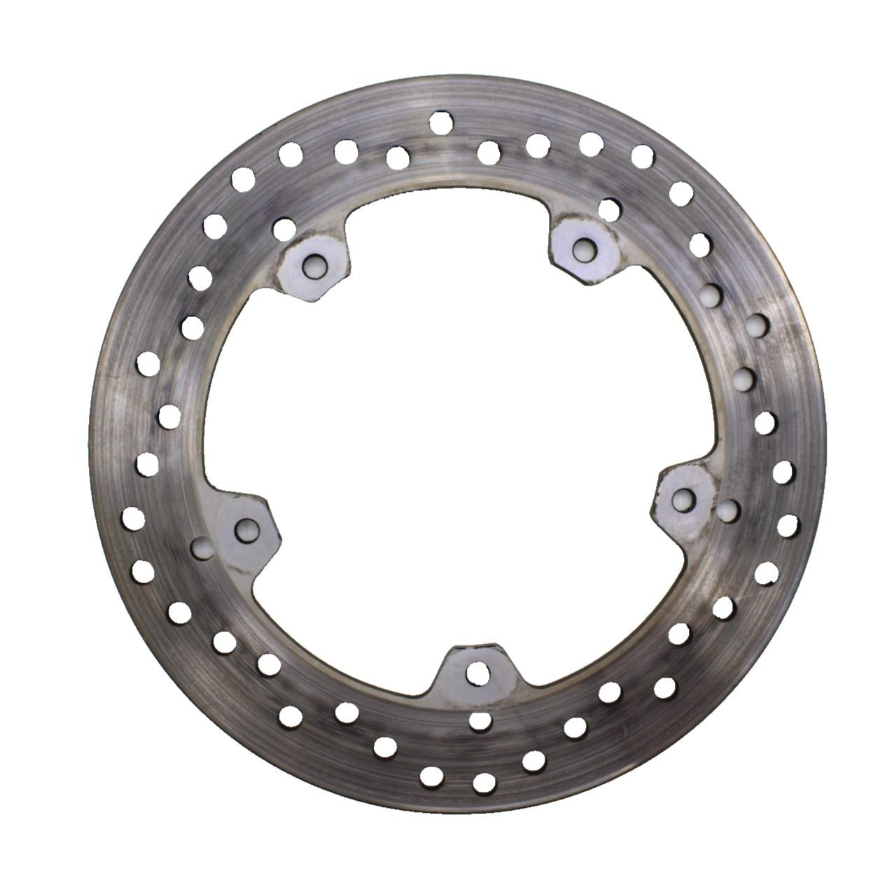 2009 - 2017 BMW S1000RR REAR BRAKE ROTOR SILVER STOCK STRAIGHT