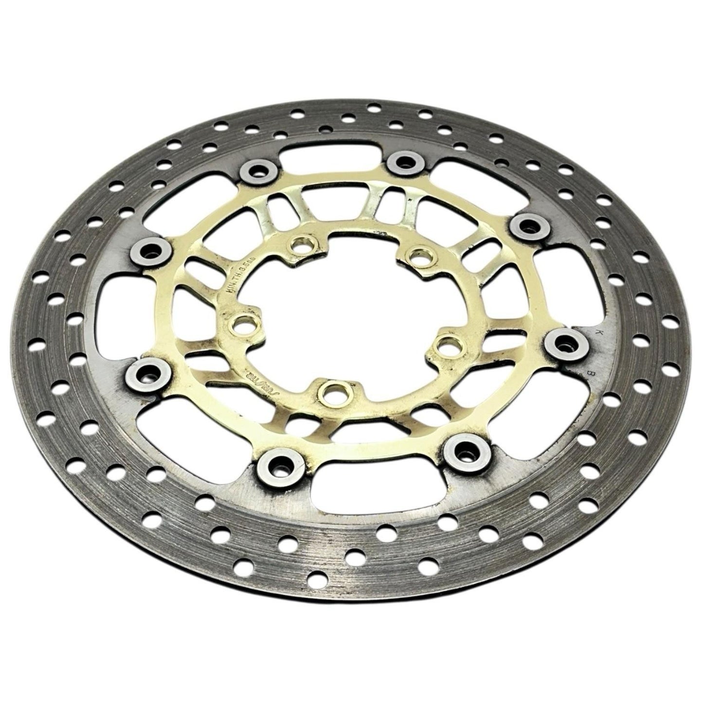 2006 - 2008 TRIUMPH DAYTONA 675 FRONT BRAKE ROTORS LEFT RIGHT DISC GOLD STRAIGHT