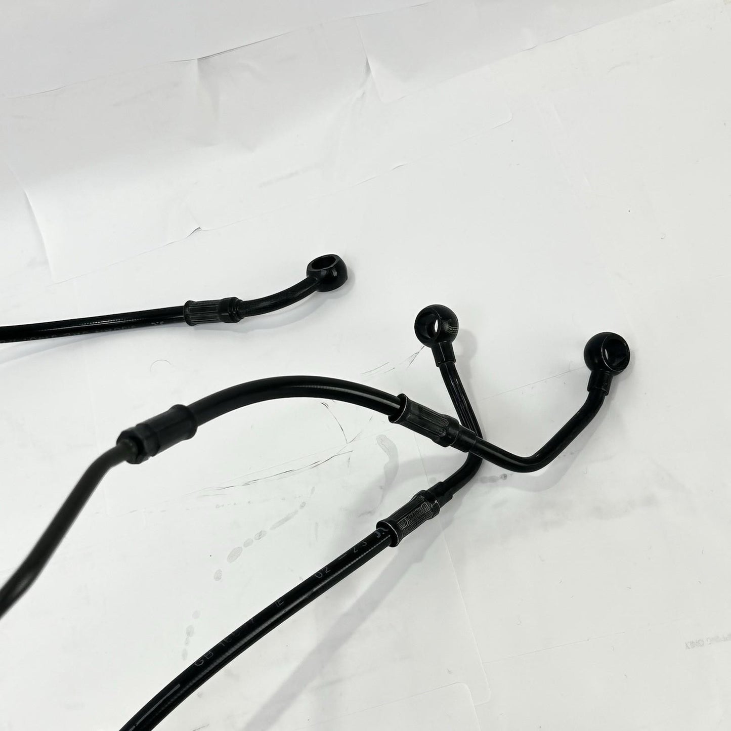 2021 - 2026 APRILIA RS 660 ABS BRAKE LINES HOSES FRONT REAR SET BLACK STOCK