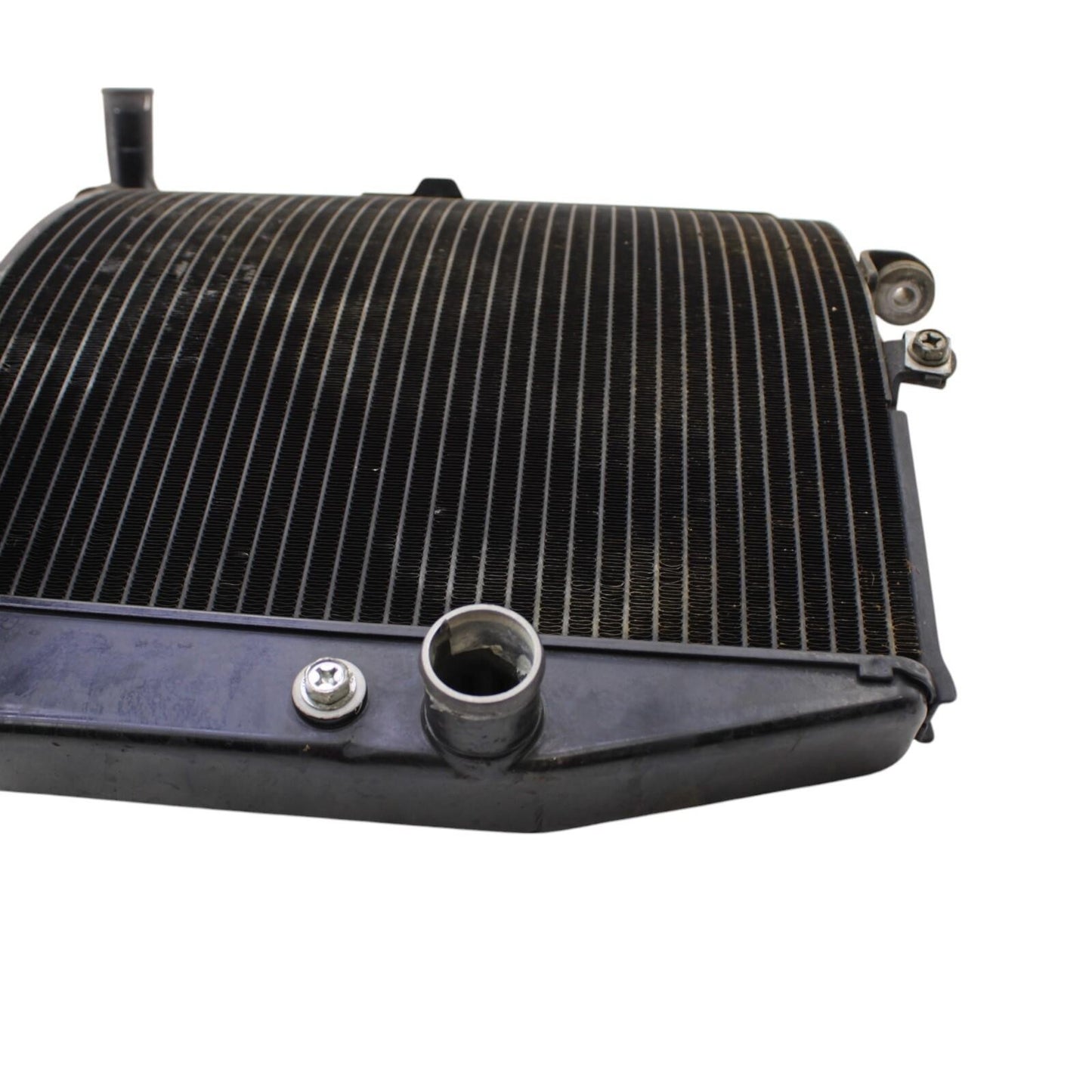 2007 - 2012 HONDA CBR600RR RADIATOR COOLING FAN SYSTEM BLACK STOCK STRAIGHT