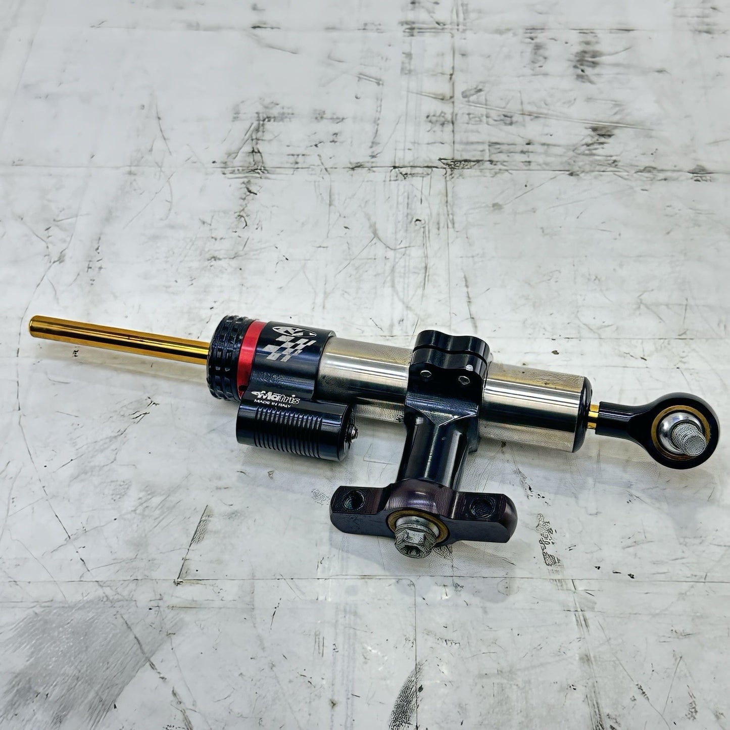 2017 - 2019 KTM 1290 SUPER DUKE GT STEERING STABILIZER DAMPER BOLTS MATRIS