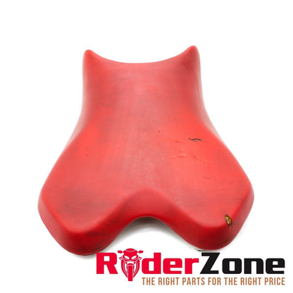 2008 - 2016 YAMAHA YZF R6 SEAT FRONT CUSHION PAD DRIVER RED COVER