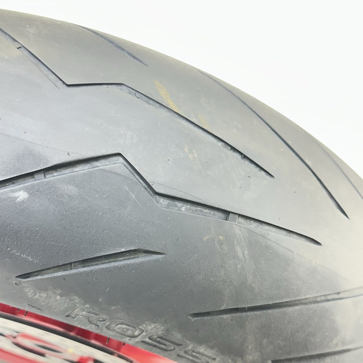2011 - 2026 SUZUKI GSXS 600 GSXR 750 REAR WHEEL RIM TIRE BACK BRAKE ROTOR RED
