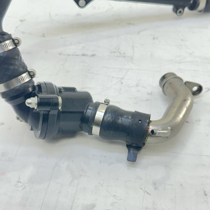 2009 - 2014 YAMAHA YZF R1 RADIATOR HOSE PIPE LINE THERMOSTAT ENGINE COOLING