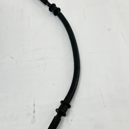2024 - 2026 KAWASAKI NINJA ZX6R ABS BRAKE LINES FRONT REAR SET BLACK STOCK