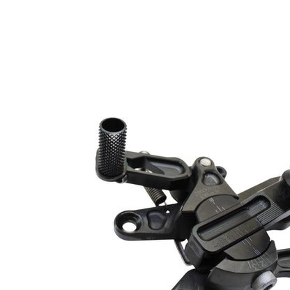 2015 - 2020 APRILIA RSV4 GILLES TOOLING REARSET SHIFT BRAKE PEG FOOT REST BLACK