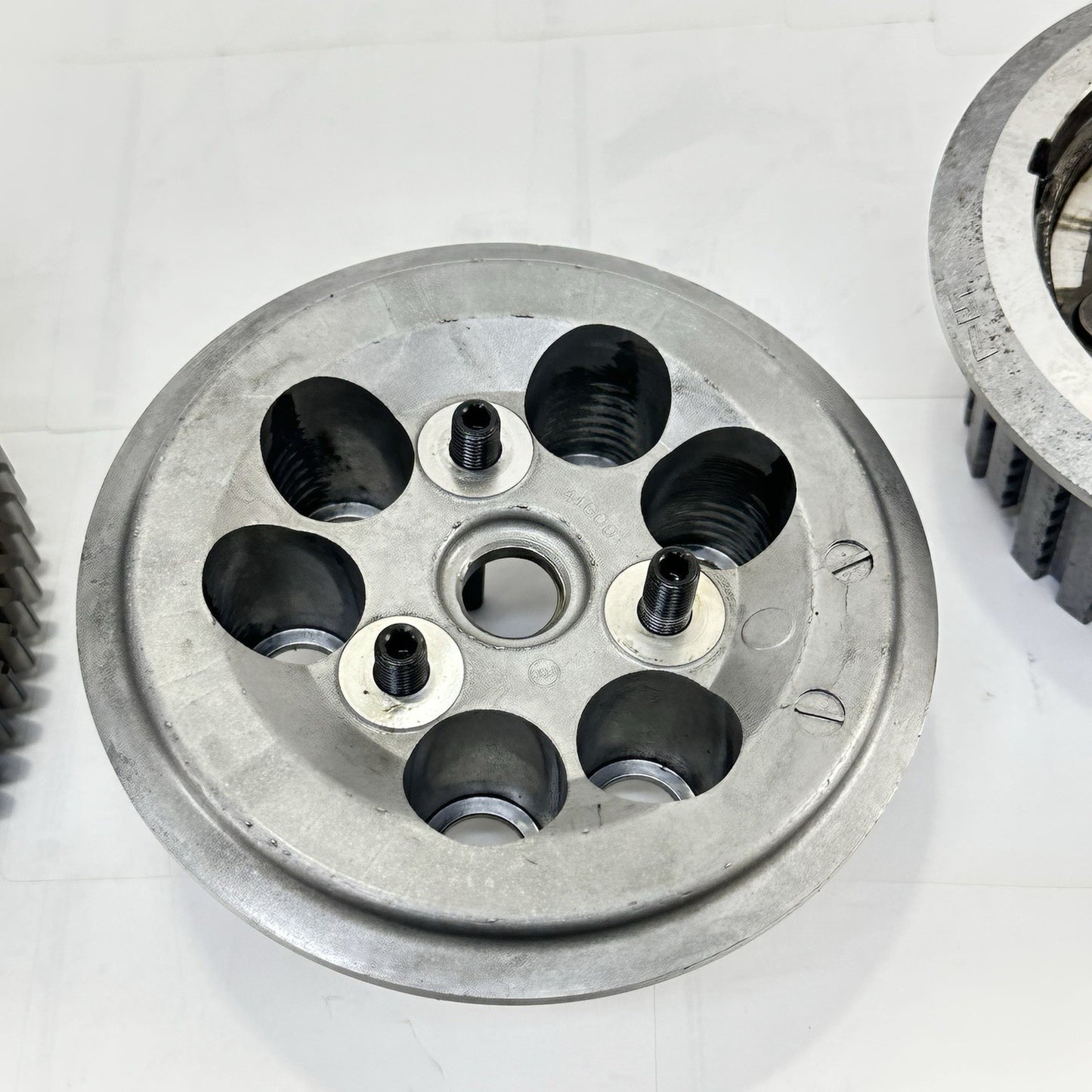 2007 - 2008 SUZUKI GSXR 1000 CLUTCH BASKET ASSEMBLY PRESSURE PLATES RINGS DISCS