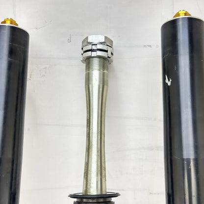 2003 - 2005 YAMAHA YZF R6 FORKS FRONT SUSPENSION ABSORBERS TRIPLE TREE STRAIGHT