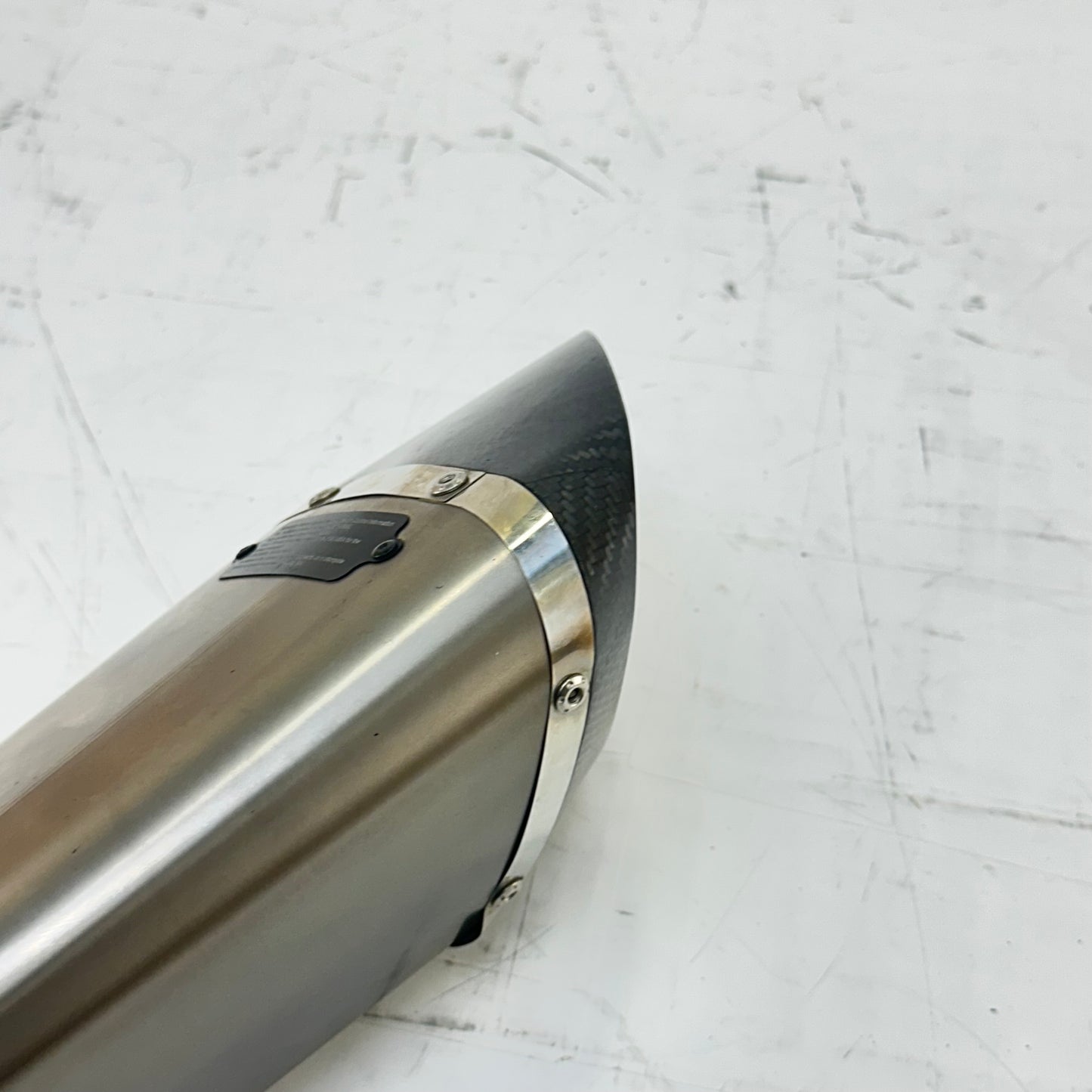 2011 - 2026 SUZUKI GSXS 600 GSXR 750 EXHAUST MUFFLER PIPE YOSHIMURA *SCUFFED*