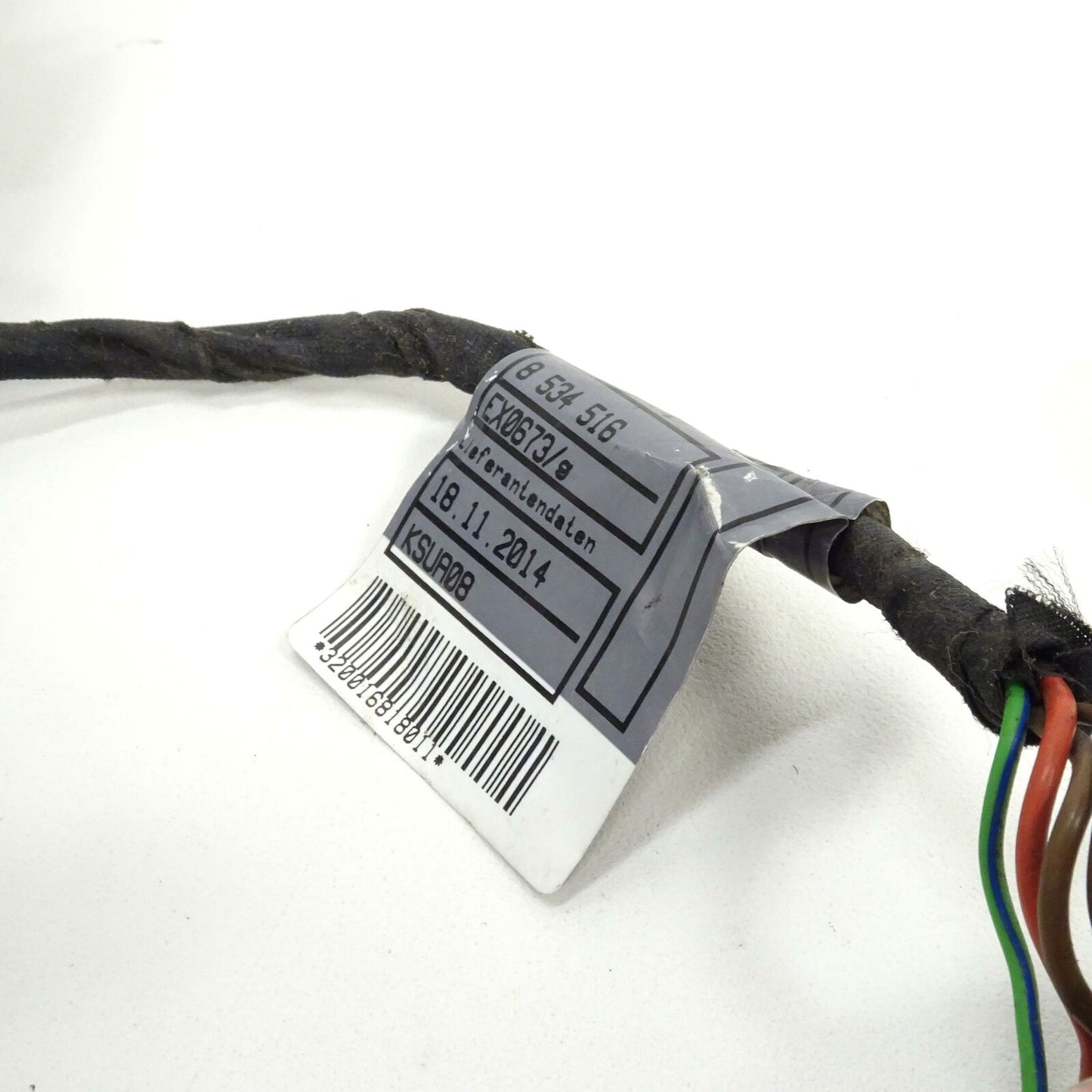 11-17 2015 BMW F800GS Adventure K75 Main Chassis Wire Harness w/ ESA [BK]