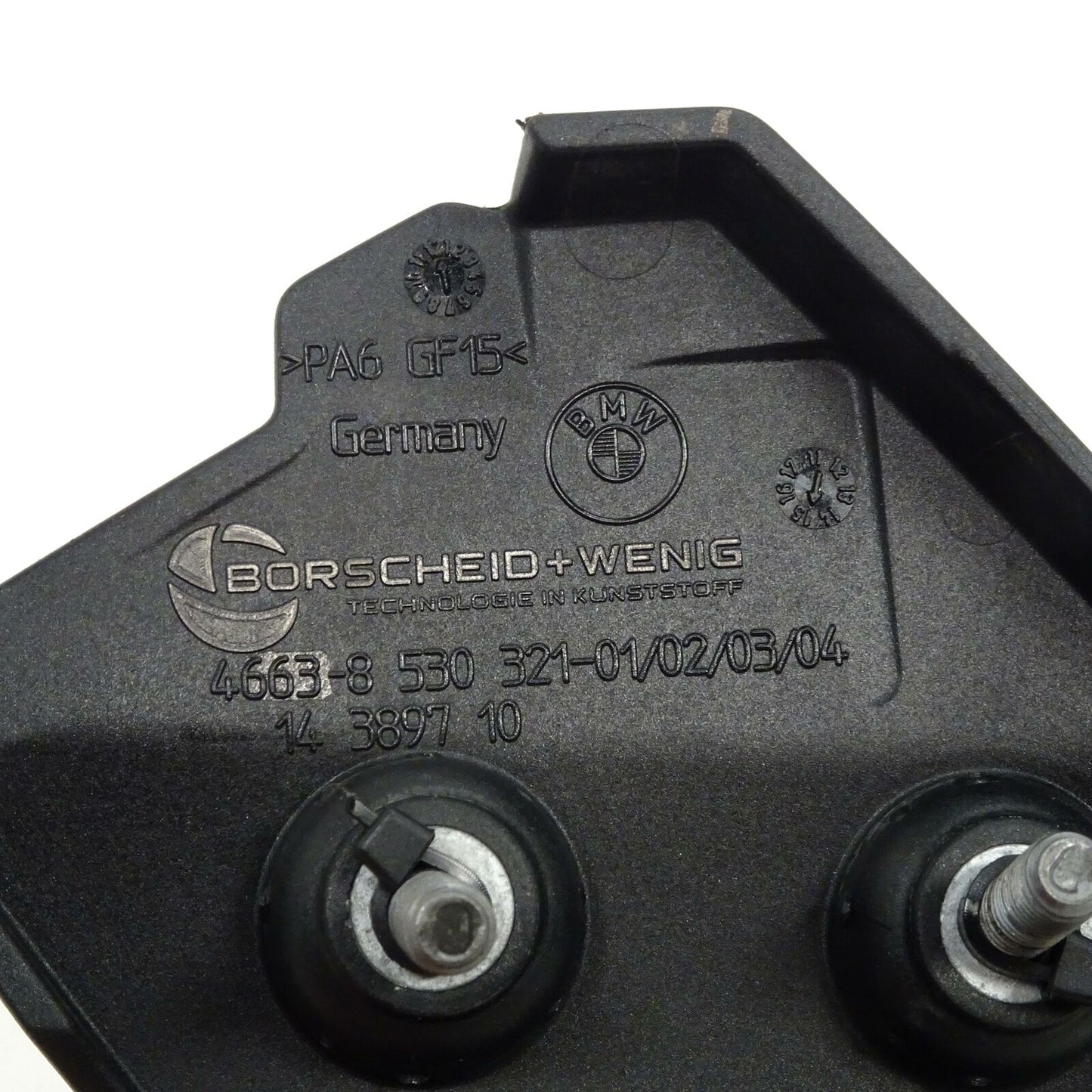 11-17 2015 BMW F800GS Adventure K75 Rear Brake Master Cylinder Guard Cover [BK]