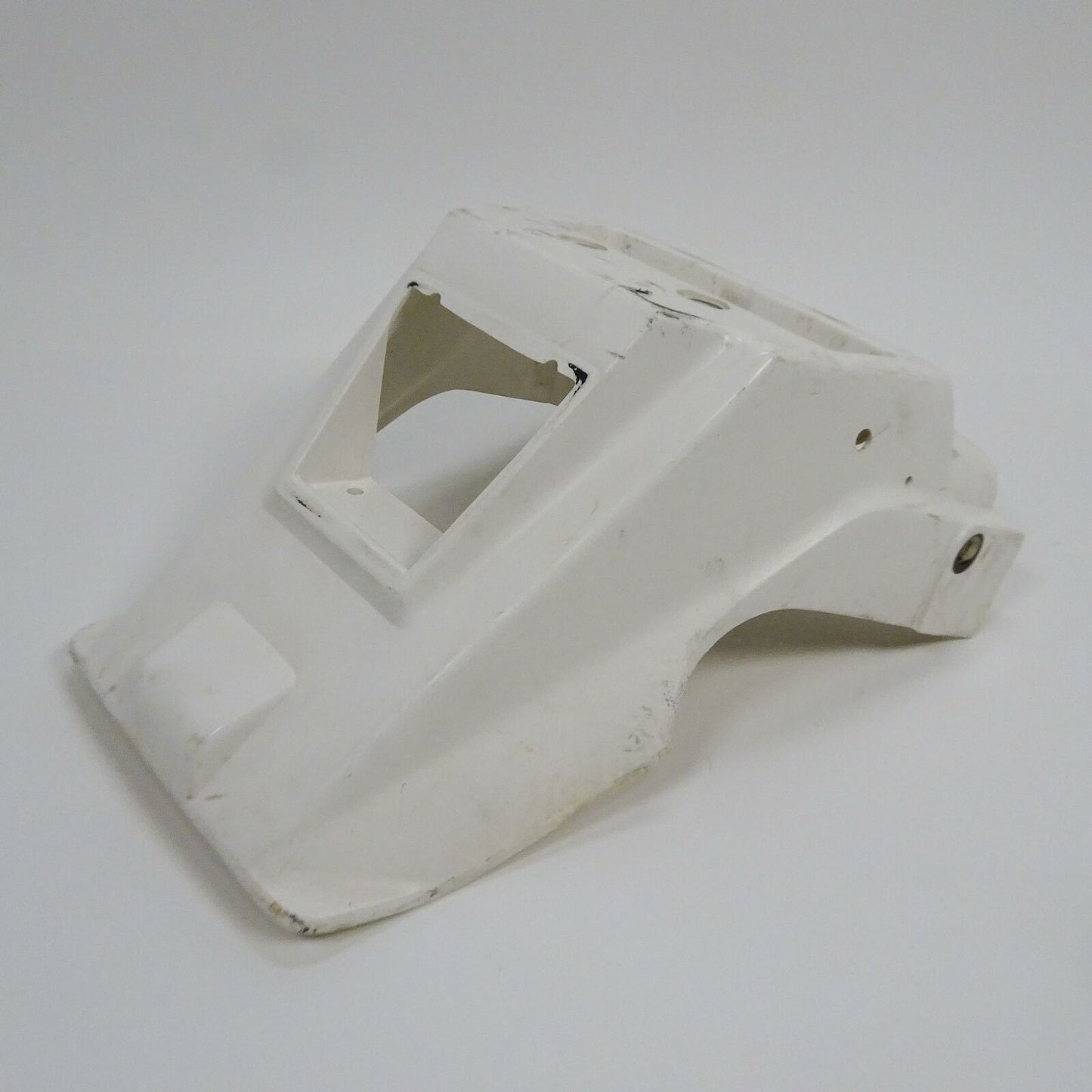 87-93 Kawasaki KLR650 KLR 650 WHITE Rear Wheel Fender Plastic [DG]