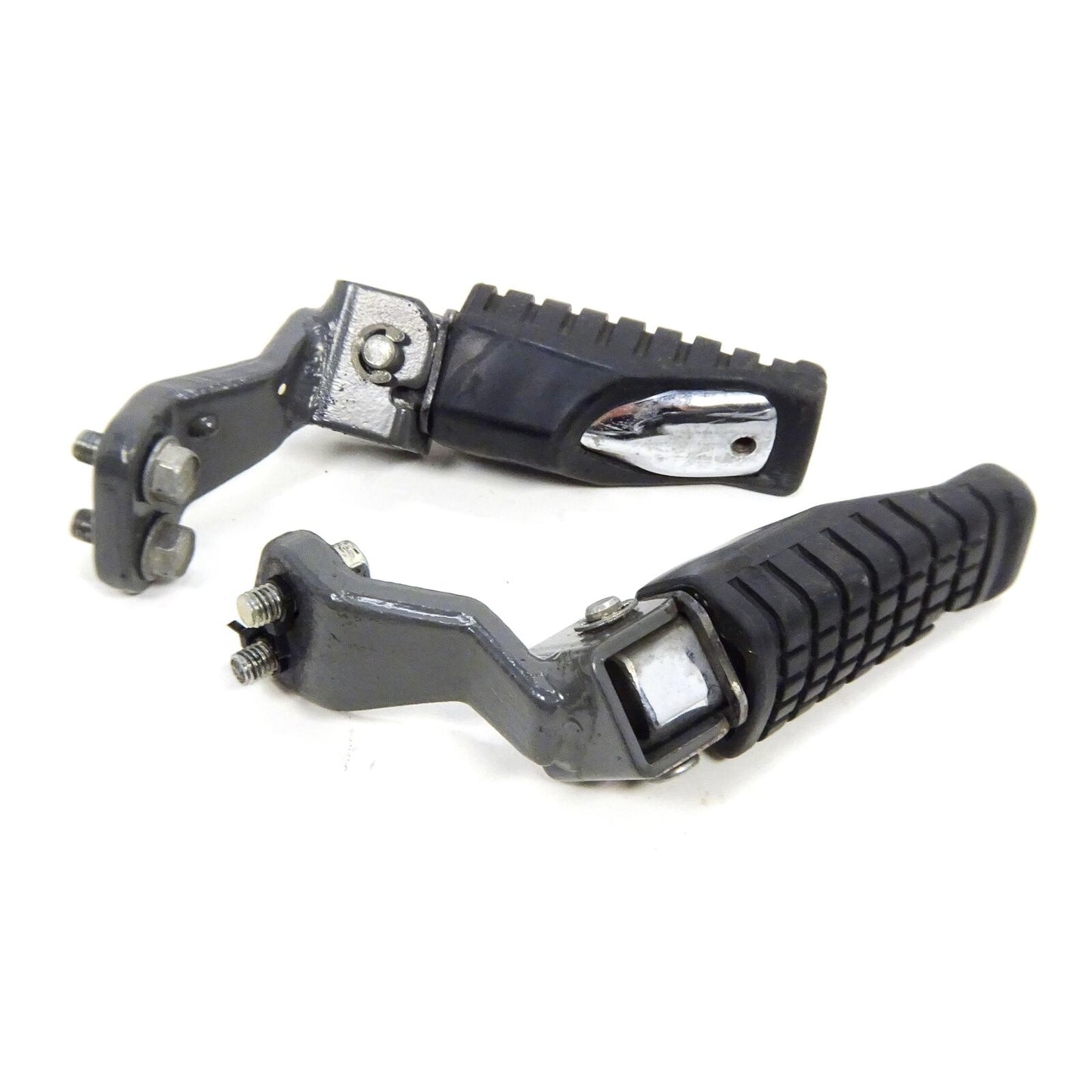 90-91 Kawasaki KLR650 KL650 Tengai Left Right Front Foot Rest Peg Set [CJ]