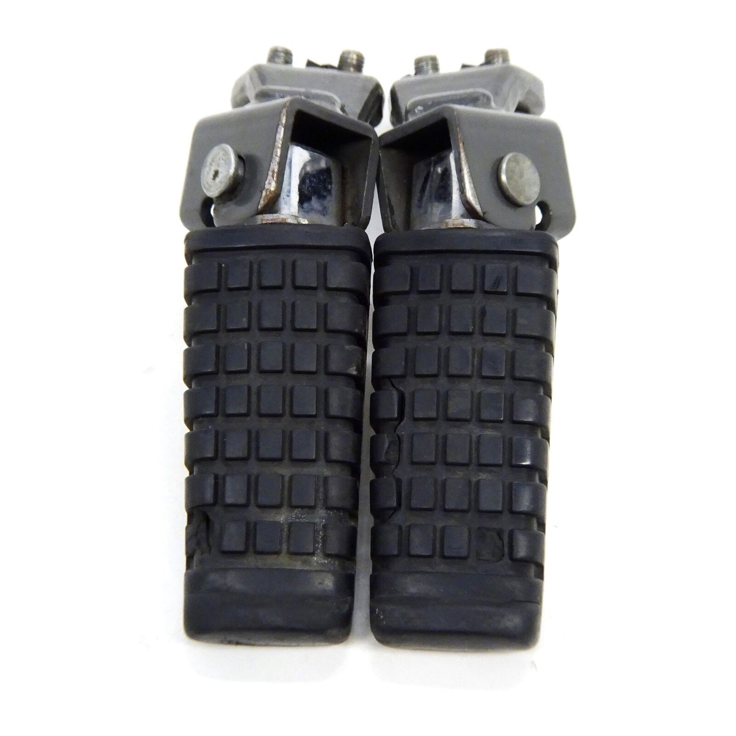 90-91 Kawasaki KLR650 KL650 Tengai Left Right Front Foot Rest Peg Set [CJ]