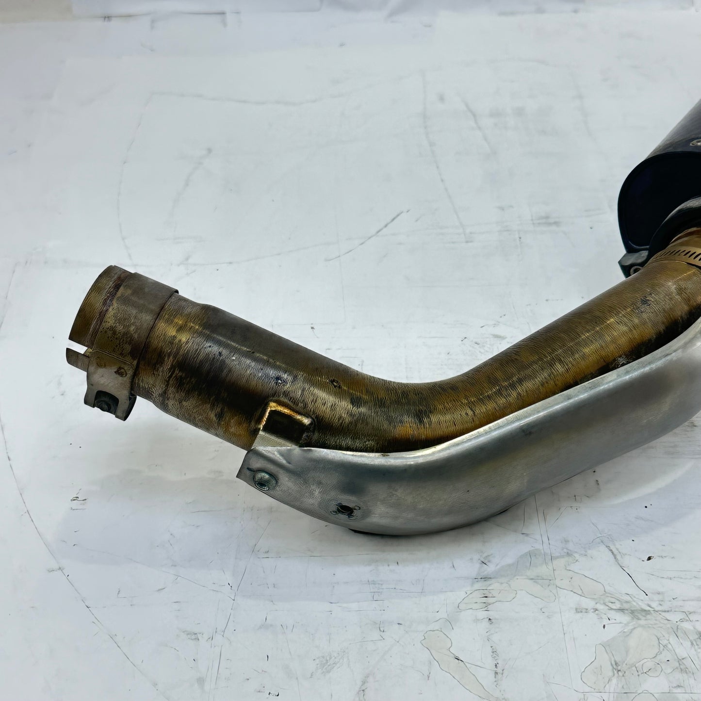 2009 - 2011 YAMAHA YZF R1 EXHUAST MUFFLER PIPES SET PAIR TWO BROTHERS RACING